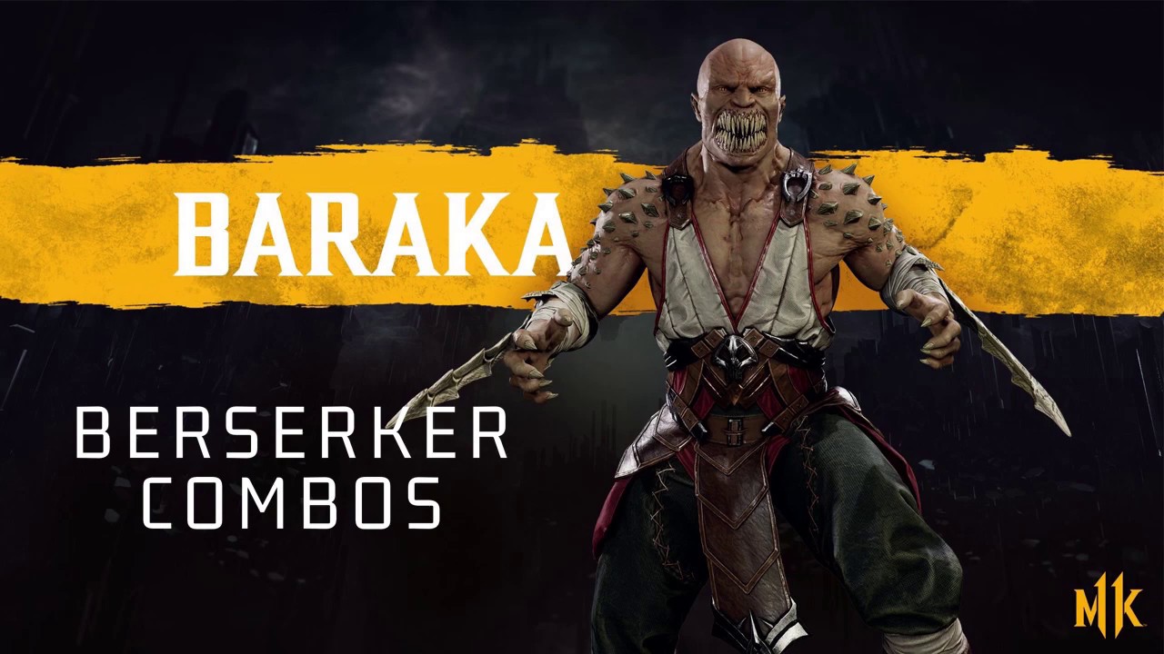 Baraka Berserker Combos & Krushing Blow Setups | MK11