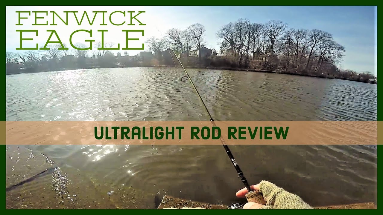 Fenwick Eagle Ultralight Rod Review and Demo/Winter Panfish in NJ