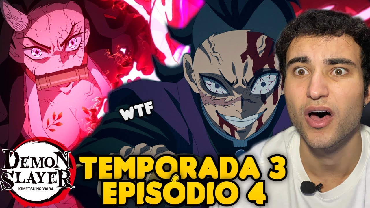 LUAS SUPERIORES VS TANJIRO E TOKITO! React Demon Slayer EP. 3 Temporada 3 -  KIMETSU NO YAIBA 