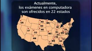 Spanish Video: GED testing on computer