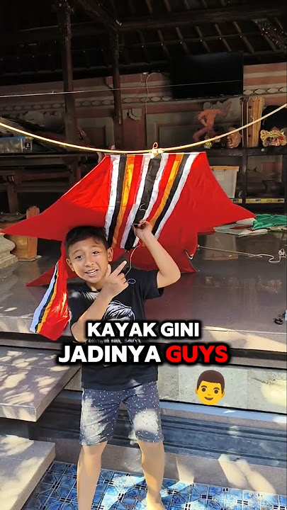 Making Guwangan Sendaren Sawangan Kites with My Dad, Guys‼️