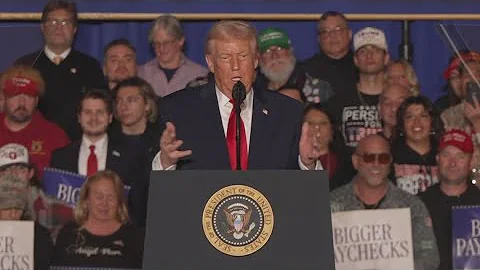 President Trump speaks on affordability at Pennsylvania rally