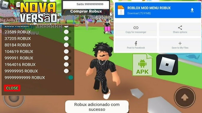 Roblox Mod Menu for Android - Download