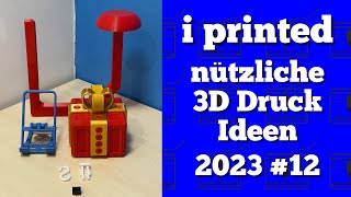 I printed - nützliche 3D Druck Ideen 💡 zum selber Drucken [2023] #12 | 3D Drucker - Druckvorschläge