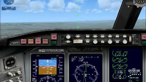 FSX - ILS Landing - Mission 8 Transition to Jets