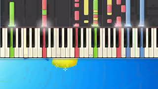 Bambina_-_Leonardi Sergio [Synthesia Piano] [Piano Tutorial Synthesia]