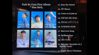 Park Bo Gum - 1st Album 『 blue bird 』