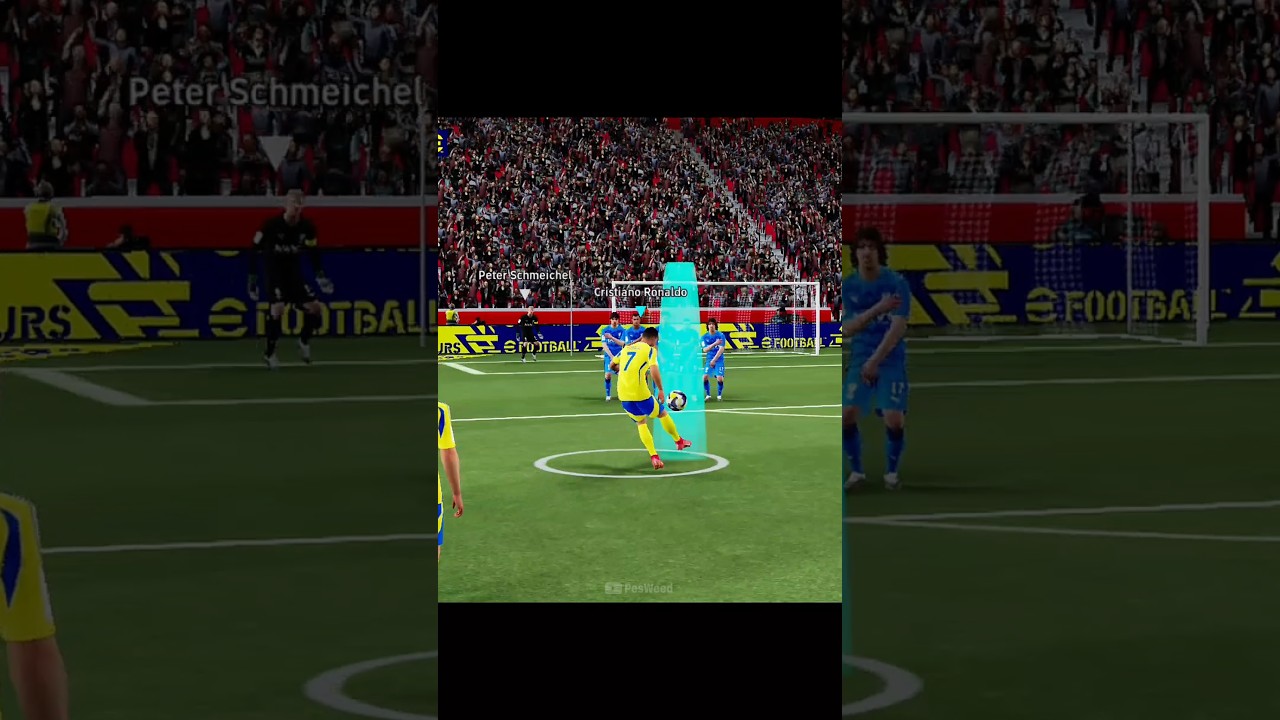 Peter Schmeichel vs Ronaldo but wait.. ☠️ 