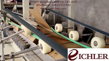 Semi Automatic Corrugated Carton Folding Gluing Machine / Corrugated Box Folder Gluer
