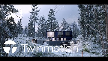 Winter Design - Path tracer / Twinmotion 2025.1  / Sketchup 4K ( Normal edit )