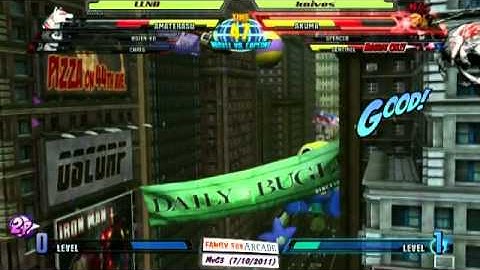 FFA MvC3 Tournament(7-10-11) m12 LLND vs Knives