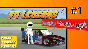 FR Legends - Gameplay Walkthrough #1 - Drift Park Route A (iOS, Android) || by Drift Zone by Ifti