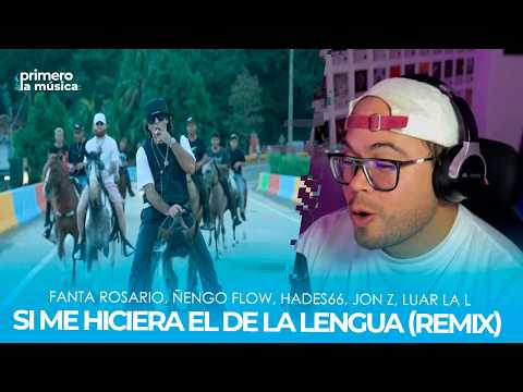 VENEZOLANO REACCIONA a FANTA ROSARIO, Ñengo, Hades66, Jon Z, Luar  - SI ME HICIERA EL DE LA LENGUA