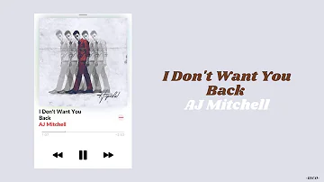 [THAISUB] I Don't Want You Back - AJ Mitchell