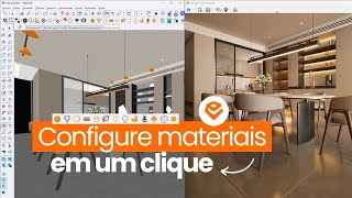 Como configurar materiais no Enscape em UM CLIQUE!