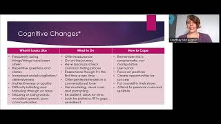 UMC Dementia Education Series 14: Coping With Changes and Challenges