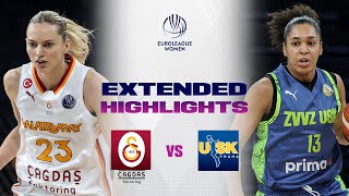 Galatasaray Cagdas Faktoring v ZVVZ USK Praha | Full Game Highlights | EuroLeague Women 2025-26