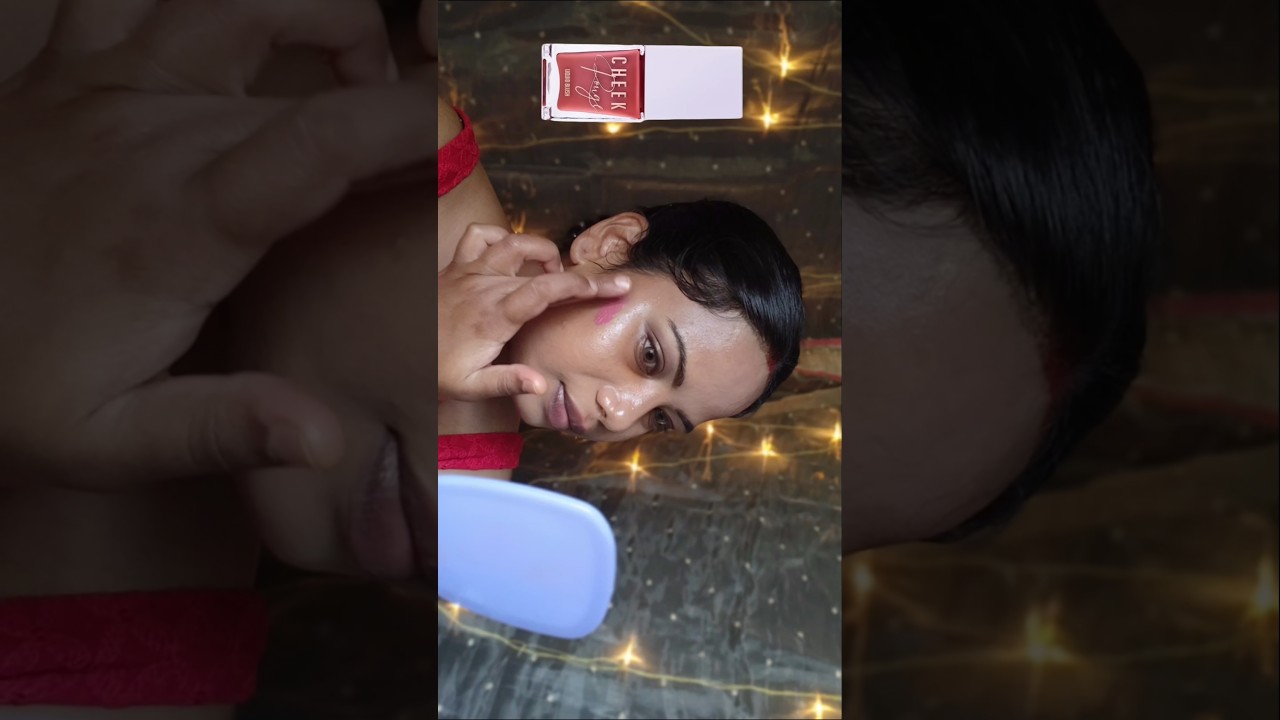 Glowy & Glossy Base Makeup Tutorial For Winter #weddinglook #glowylook #makeuptutorial