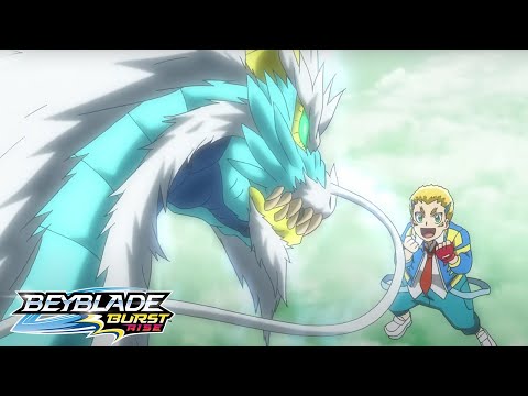 BEYBLADE BURST RISE Episode 13 Part 2 : Rise up! Dante vs Delta!