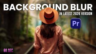 Celebrity How to add a blur to the background in Premiere Pro 2026 | blur the background | Premiere Pro Tips Profile