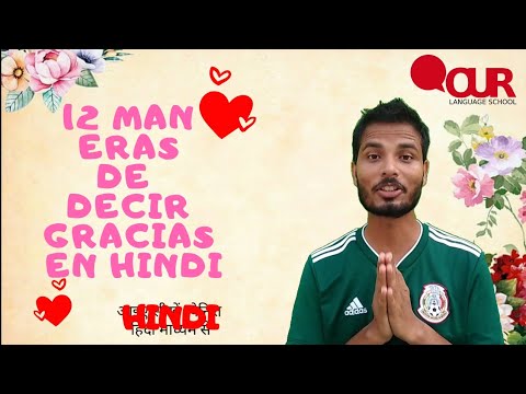 Video: Cómo hablar hindi (con imágenes)