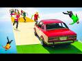 ТАКИХ СТЕНОК ТЫ ЕЩЕ НЕ ВИДЕЛ!!! СТЕНКА НА СТЕНКУ + СПУСК В GTA ONLINE!!!