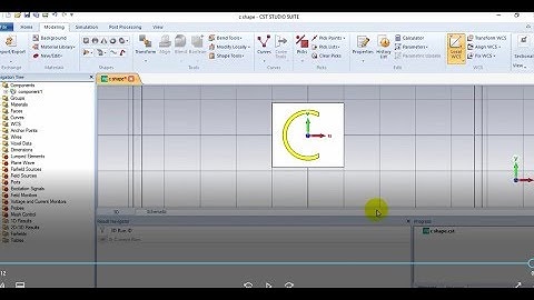 C shape patch antenna| Patch antenna design using cst studio | Basic Antenna design