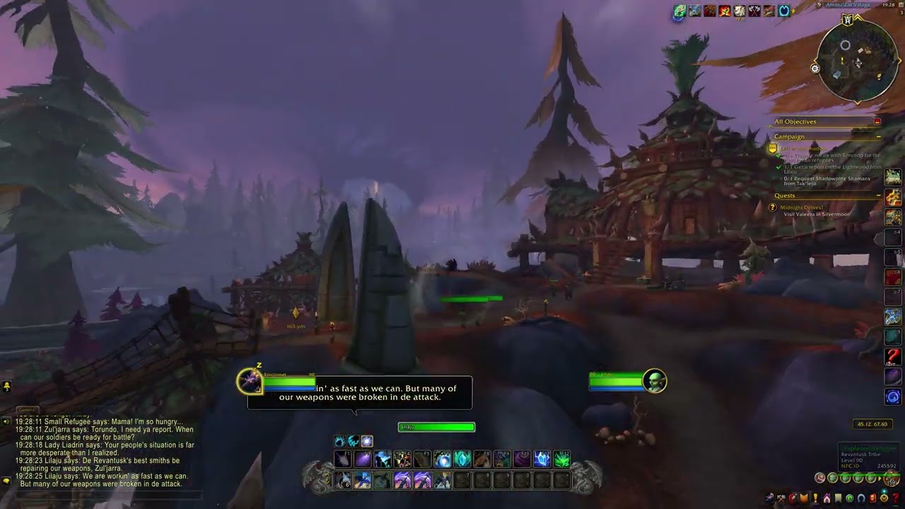 Left In The Shadows Quest ID 86652 WoW - YouTube