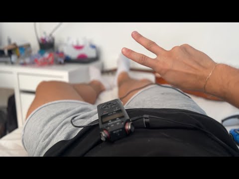 I am putting You to sleep on my stomach ASMR (random asmr video, male whispers)