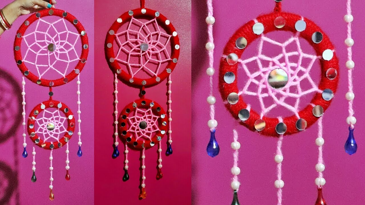 DIY Super Easy Way to Make a Dreamcatcher | Step by step! Easy tutorial ...
