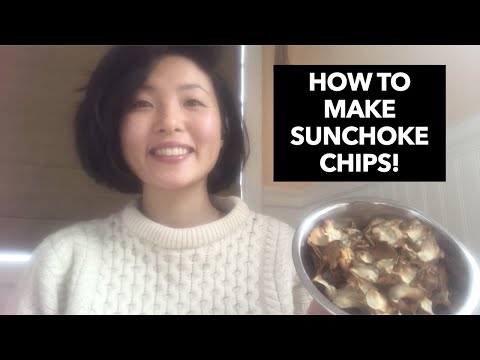 How to Make Jerusalem Artichoke Chips