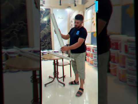 حامل الستائر المخفي الأفضل فالسوق من ناحية الجودة و السعر 1050دج للمتر متوفر عند  