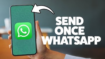 How To Send A WhatsApp View Once Message 2025 (iPhone & Android)