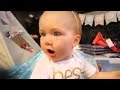 Baby Gets WAY Excited!!