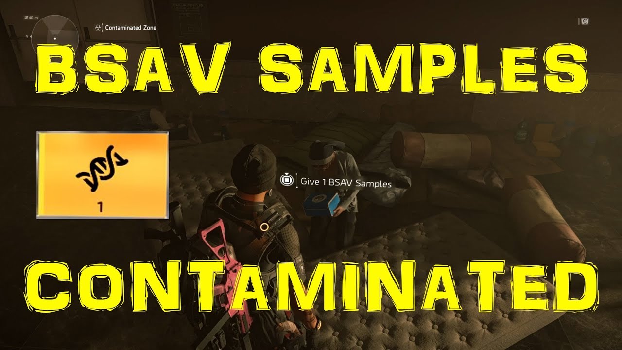 DIVISION 2 BSAV SAMPLES EAST MALL CONTAMINATED ZONE YouTube