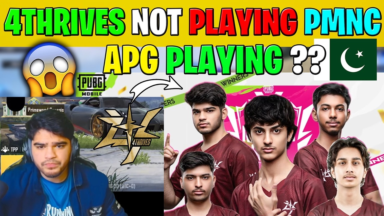 Почему 4THRIVES не играют против PMNC | APG играет против PMNC | Объяснение Ноки - ESPORTS TALKS ...