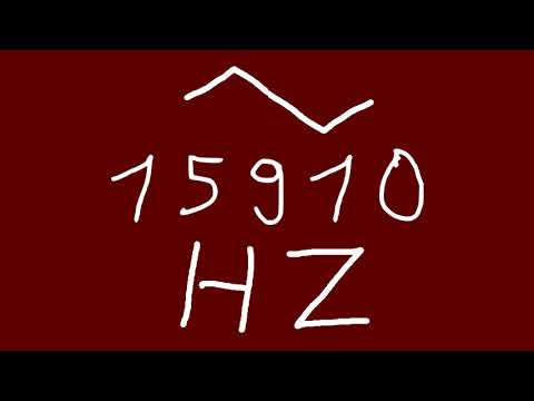 15910 hz triangle