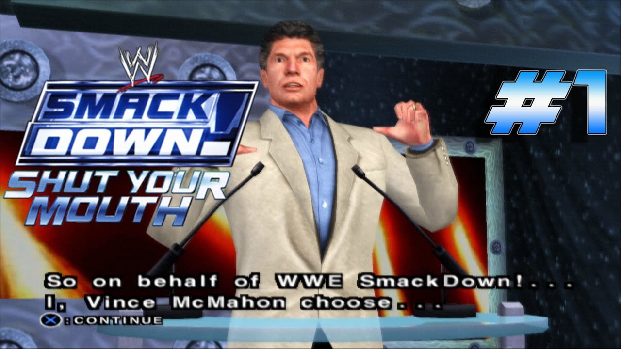 WWE Smackdown! Shut Your Mouth (PART1) (SEASON MODE) |WWE Draft Day|