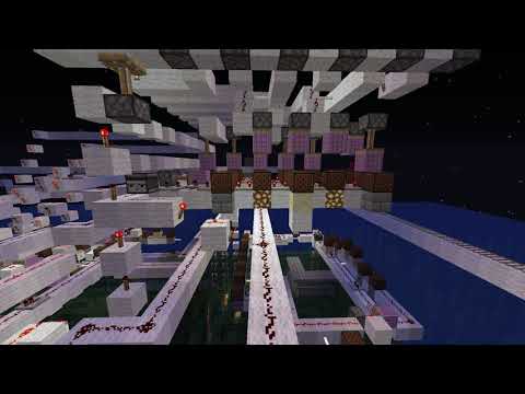Minecraft redstone algorithm writes its own music