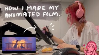 Making an animated film: step by step process, struggles and what I learnt 🎬🌟