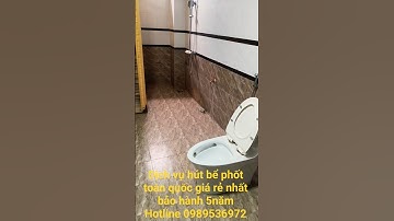 hút bể phốt - hút hầm cầu #hutbephot #huthamcau #thongtaccong