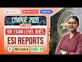 RBI Grade B CHARGE 2025: ESI Reports Practice Questions | Class 1 | GA | Anuj Jindal