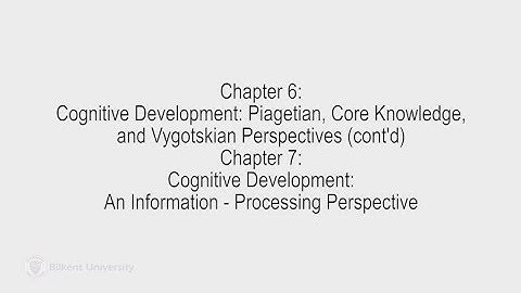 Developmental Psychology - Lecture 16 (PSYC 240)