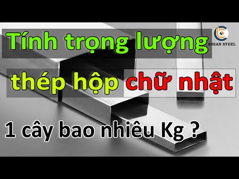 cách tính trọng lượng ống inox