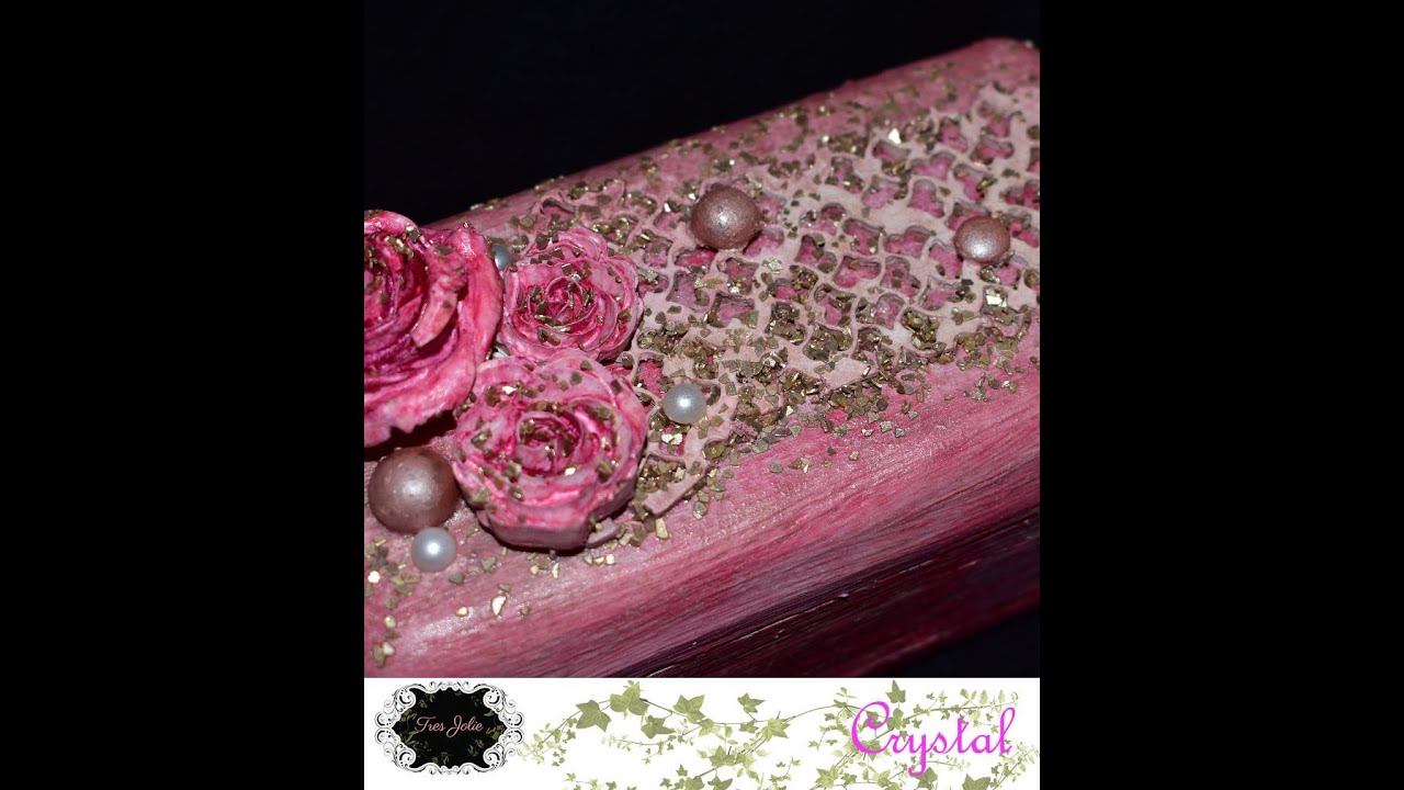 Tres Jolie Kit Club - June 2020 Mixed Media Kit - Altered Box - YouTube