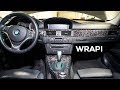 Wrap Your Interior Trim!  Forged Carbon | EASY E90 BMW DIY