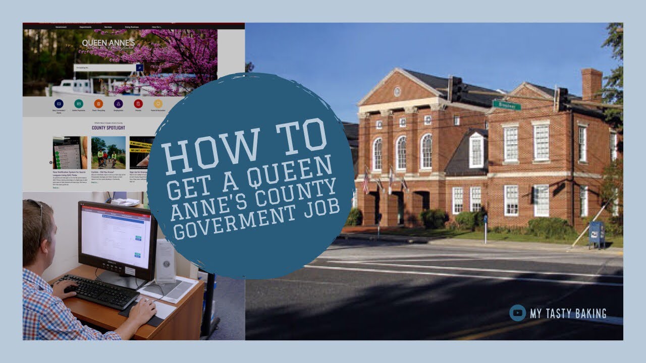 How to get a job with the Queen Anne's County Goverment YouTube