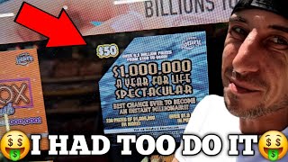 🤑I Had too🤑 BO-BAMM $1,000,000 Year for Life Ticket - Scratch Life🚀