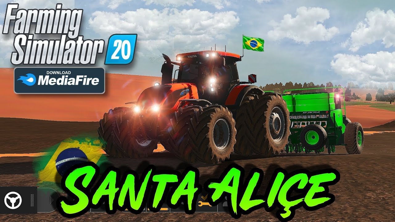 Santa Alice Multfruits with Mods Brazilian Farming Simulator 20