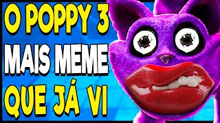 QUEBREI de RIR! O Poppy Playtime 3 mais MEME que você vai ver hoje! A Zueira sem LIMITES com CatNap